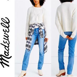 MADEWELL Everett Rib-Play Pullover Sweater